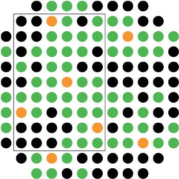 Black Dots Represent A Person Online That Doesn't Really - Emoji Mas Usado En Argentina (400x406), Png Download