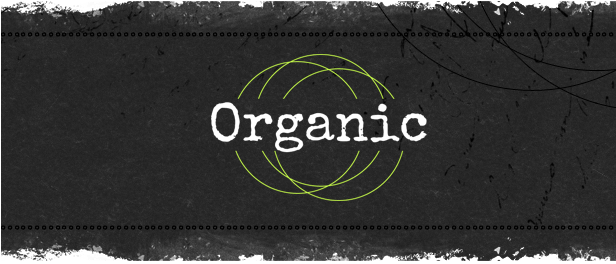 Organic Cafe Restaurant Grunge Wordpress Theme - 3drose Get Shit Done White Lettering (616x264), Png Download
