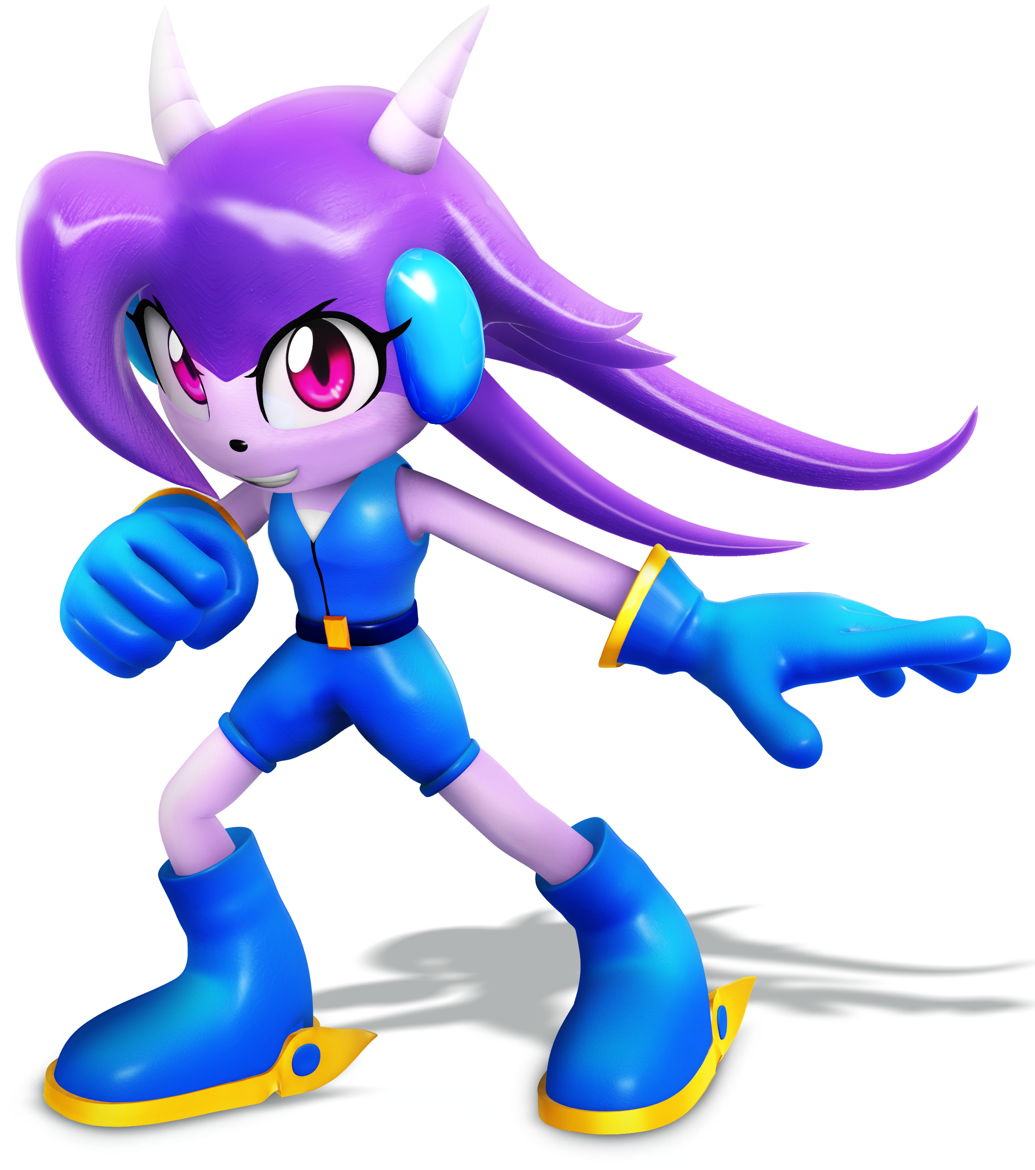 Freedom Planet Runbow Purple Cartoon Vertebrate Fictional - Freedom Planet (2500x2550), Png Download