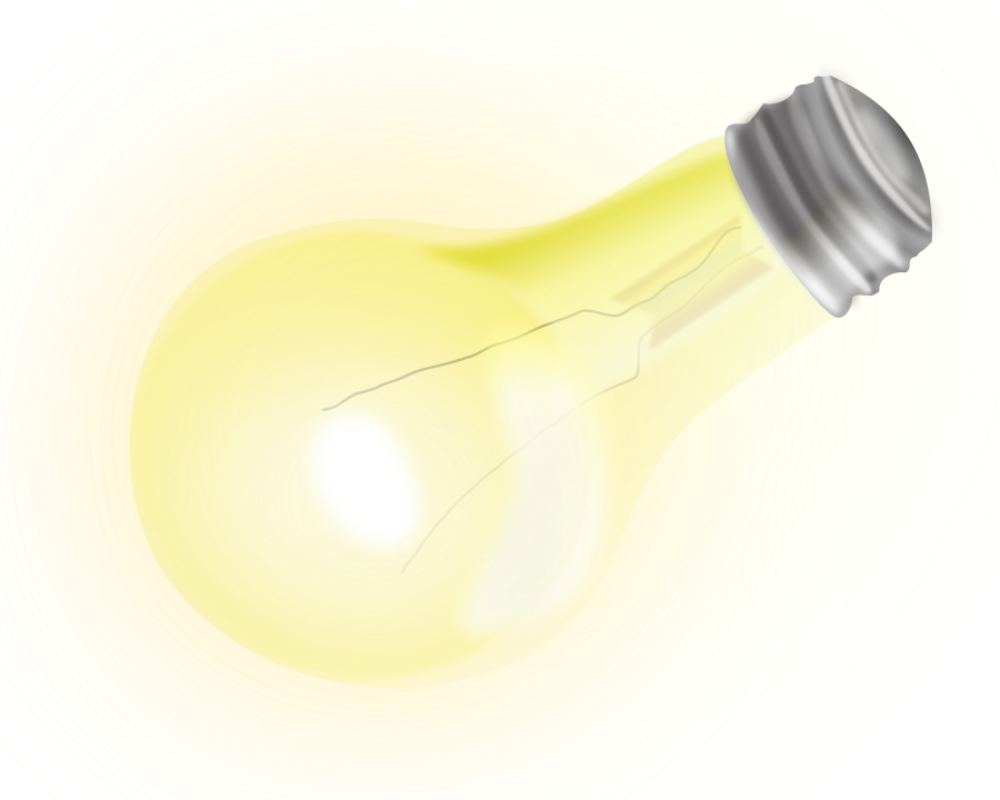Nice Light Bulb Clipart Png (600x480), Png Download