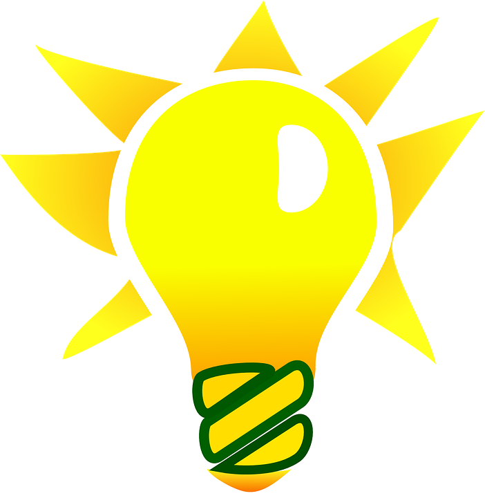 Light Bulb Clipart Logo - Light Bulb Clip Art (702x720), Png Download