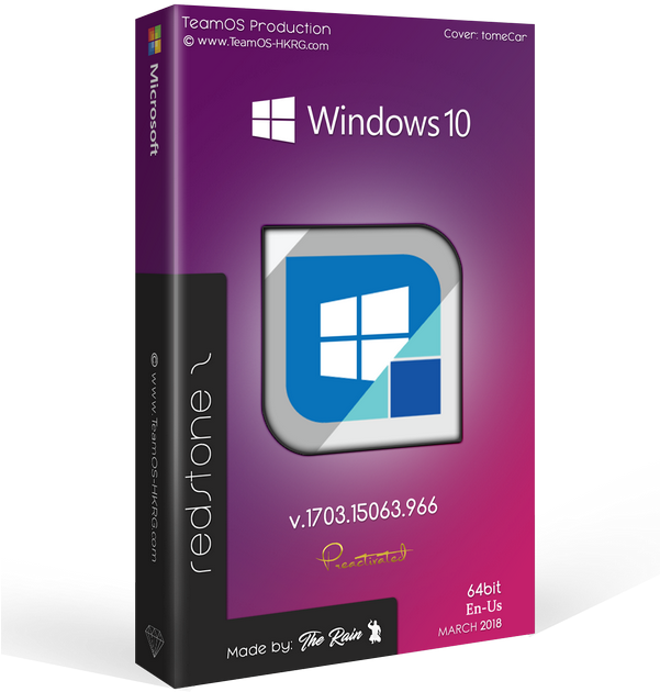 Windows 10 Rs4 1803 (600x639), Png Download