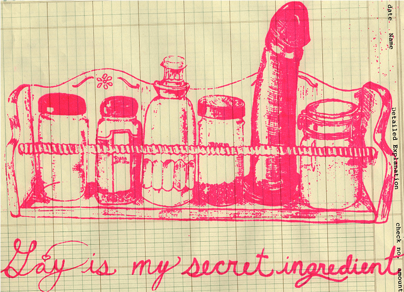 Gay Is My Secret Ingredient Screen (1000x700), Png Download