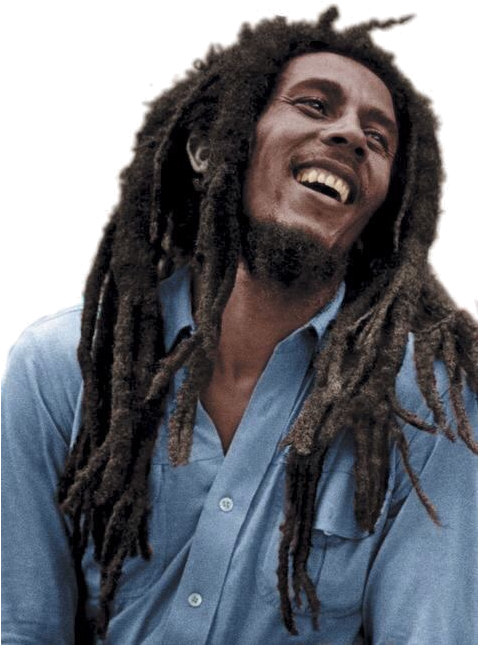 Bob Marley (477x700), Png Download