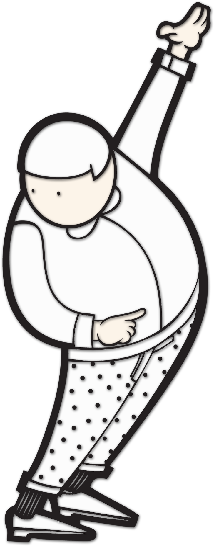 Olé, Que Arte Digitial Illustration Big (783x1863), Png Download