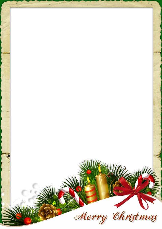 Karácsony Keretek (660x929), Png Download