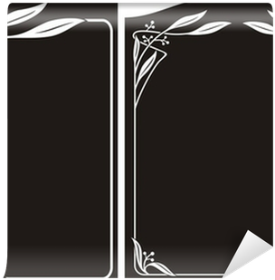 Art Deco Frame, Art Nouveau Border Wall Mural • Pixers® - Art Nouveau (400x400), Png Download
