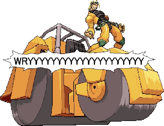 Thanks To Everyone Who Came Out And Voted In The Best - Jojo Bizarre Adventure Wryyy (554x427), Png Download