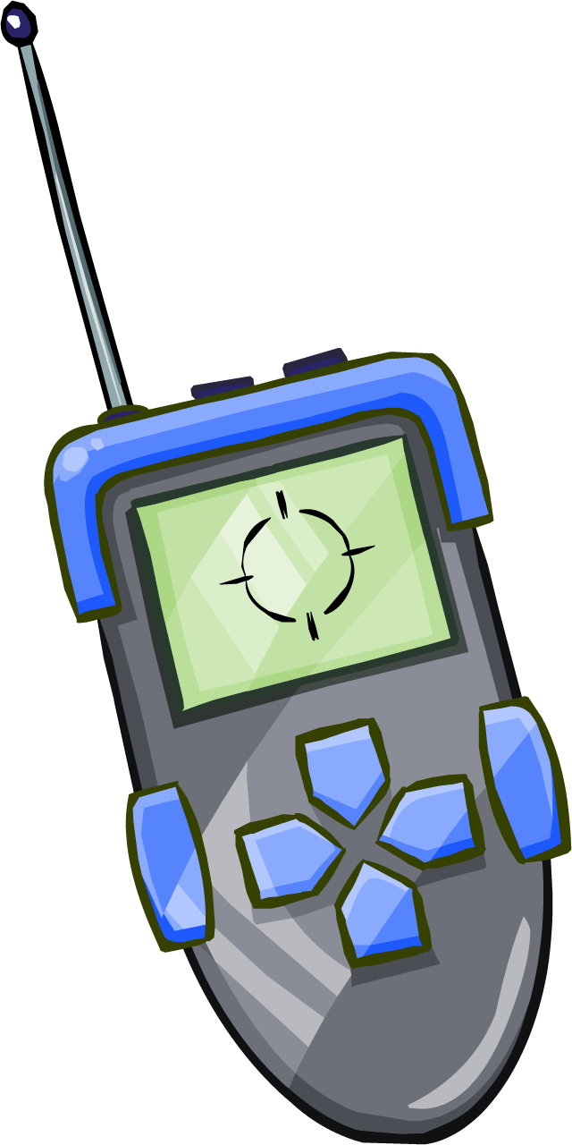 Clothing Paper Series Remote Robot Navy (640x1280), Png Download