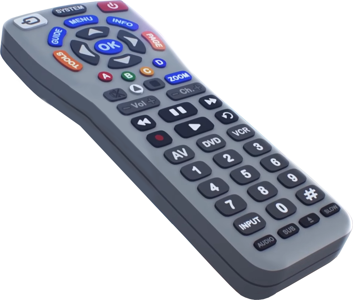 Magic Remote - Универсальный Пульт Удивительный Мир Гамбола (1175x1001), Png Download