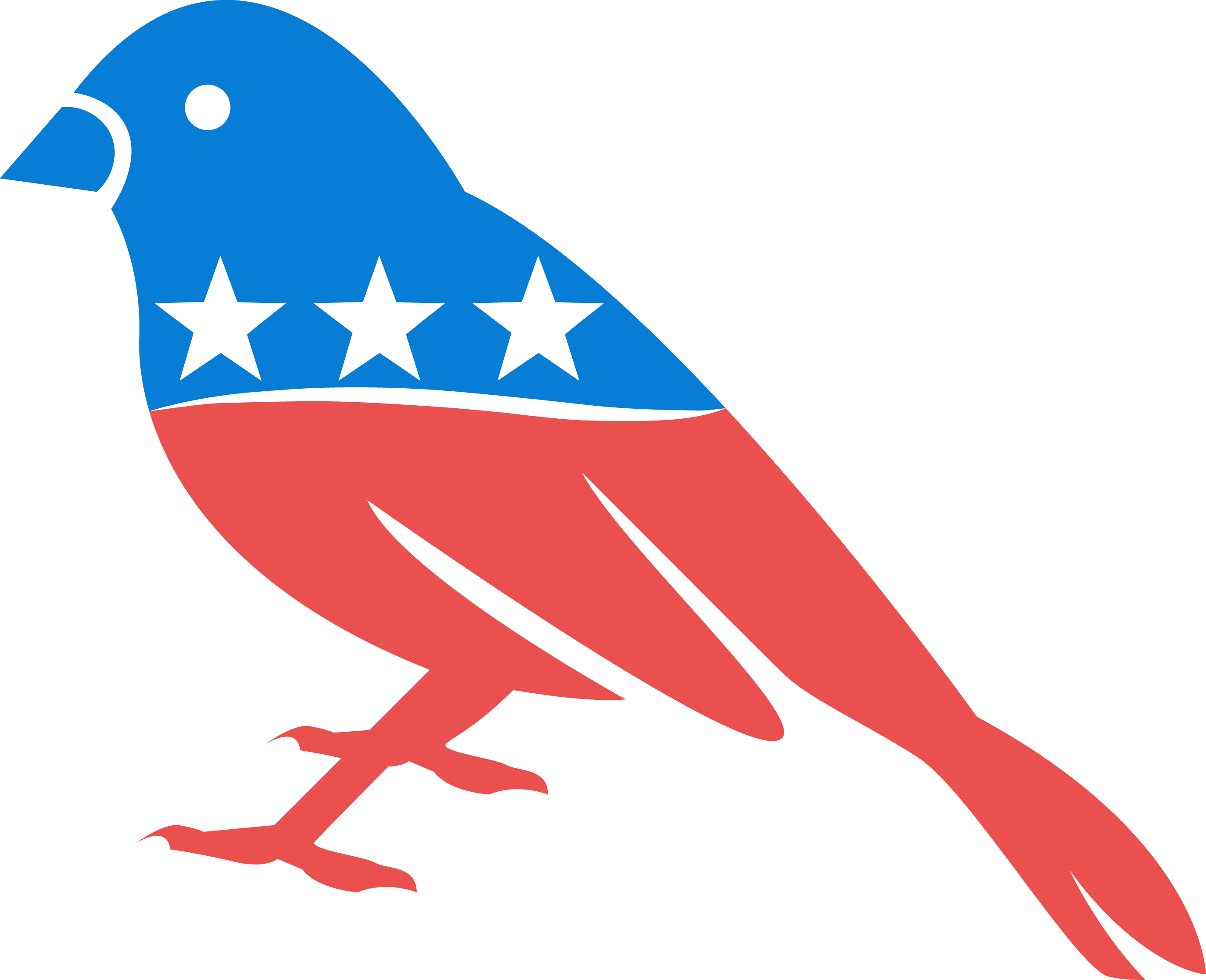 Babying Clipart Blue Jay - Socialist Party Mascot (475x386), Png Download
