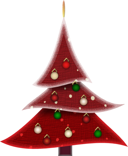 Durante La Edad Media Se Configuraron Varios De Los - Christmas Tree Red Png (419x510), Png Download