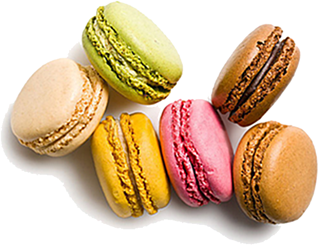 Macaron Png Image Background - Transparent Background Macaron Png (731x548), Png Download
