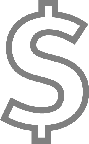 Icon - Dollar Sign - Dollar Sign (301x487), Png Download