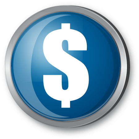 Blue Dollar Si Odqpui Clipart - Dollar Sign With Black Background (470x470), Png Download