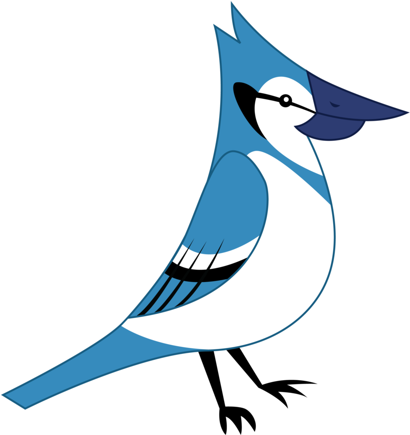 Korikian, Bird, Blue Jay, Safe, Simple Background, - Bluejay My Little Pony (1024x1024), Png Download