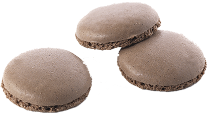 Macaron Choccolate 35mm - Macaron (450x450), Png Download