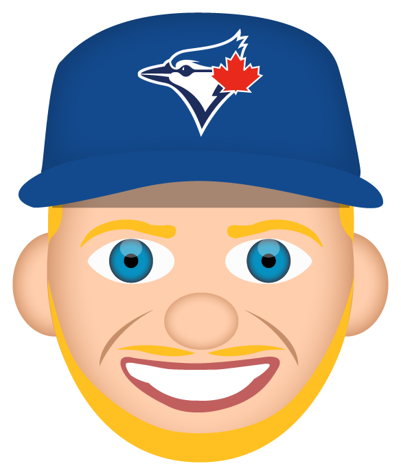 #votecaptaincanada Comes Through He Singles In A Run - Toronto Blue Jays New (800x800), Png Download