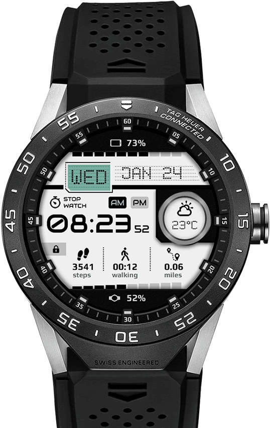 Tag Heuer Connected Sar8a80.ft6070 (717x969), Png Download