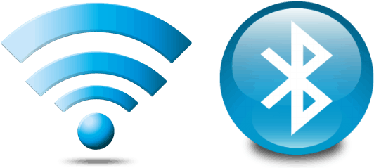 Why Bluetooth Ios 8 - Bluetooth And Wifi Logo (576x346), Png Download