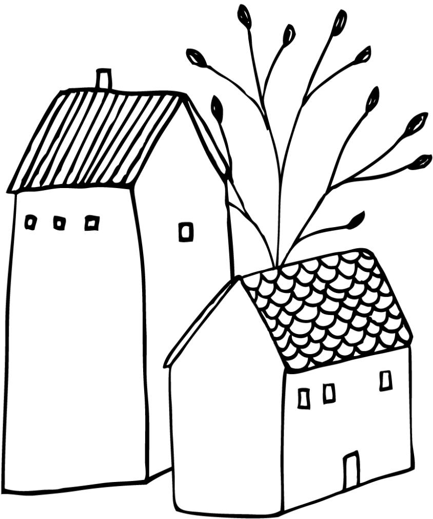 Download Free Houses Doodle Png House Doodle Full Size Png Image Pngkit