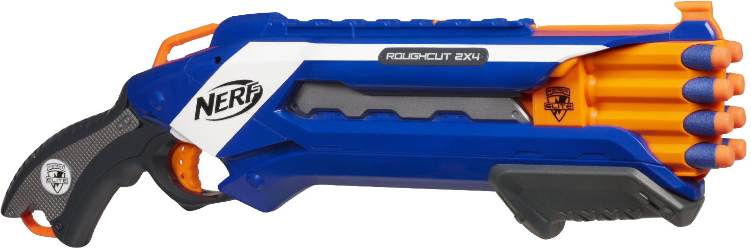 Nerf N Strike Elite Rough Cut Preview 02 - Nerf Elite (1500x800), Png Download