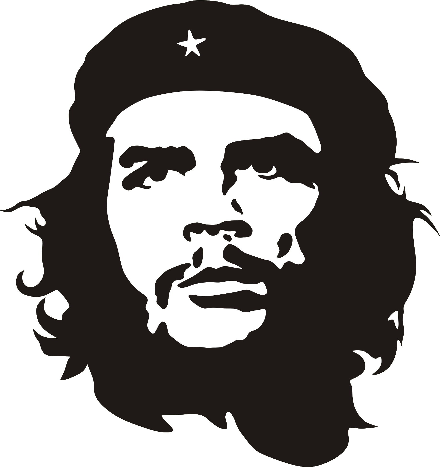 Open - Che Guevara (2000x2828), Png Download