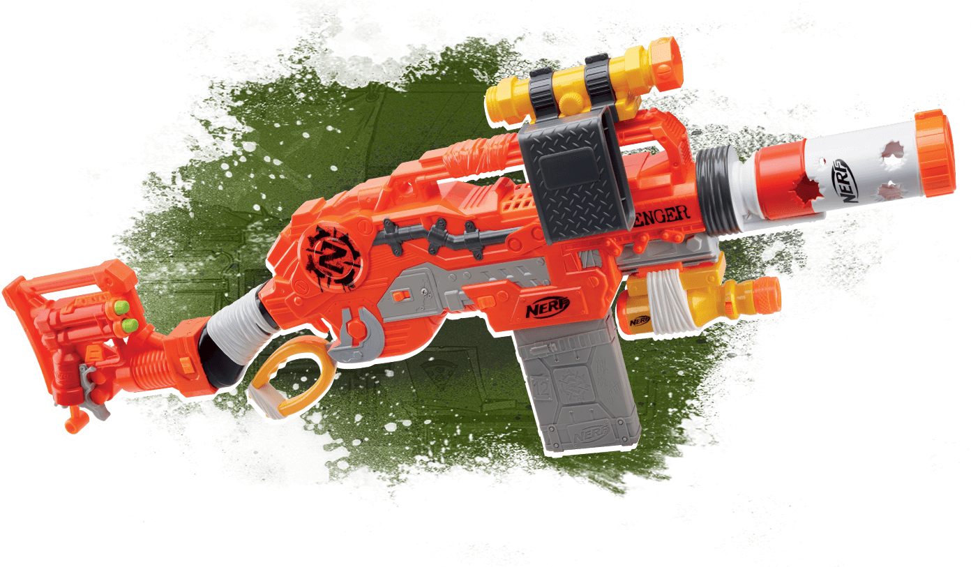 Targeting Scope With Clip Holder - Nerf (1392x813), Png Download