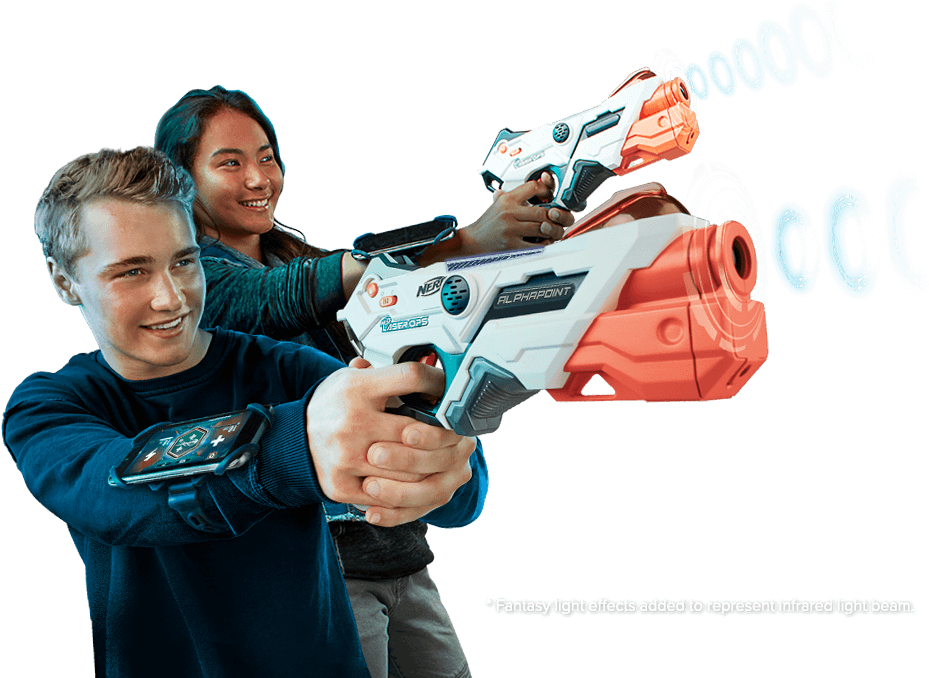 Nerf Laser Ops - Water Gun (1026x750), Png Download