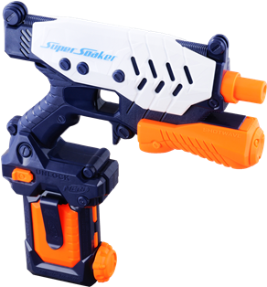 Nerf Super Soaker Shot Wave 471660 952350 - Nerf Super Soaker Shot Wave (571x313), Png Download