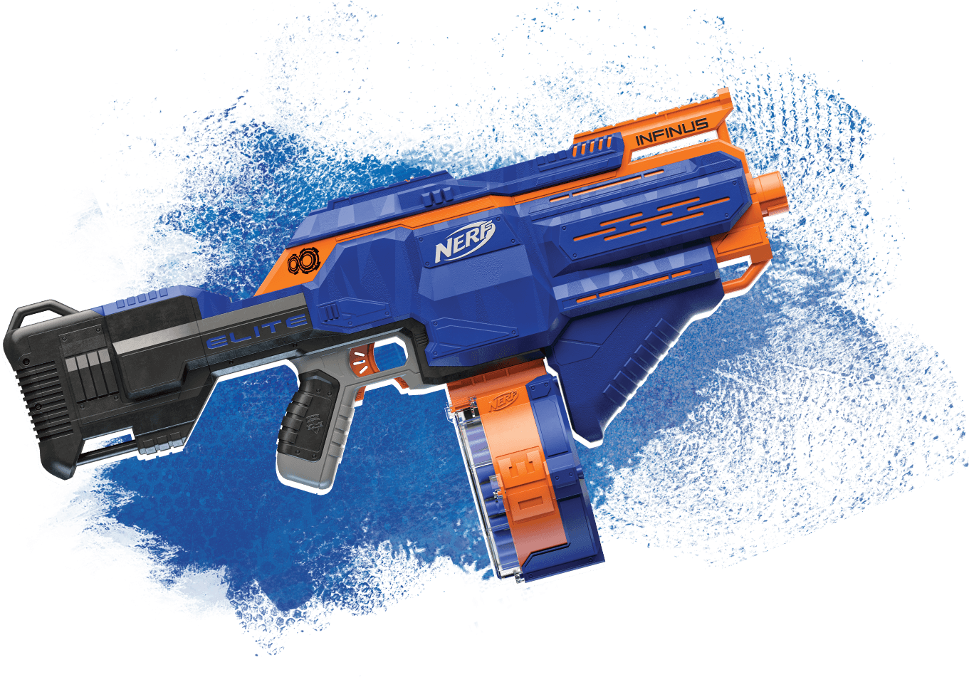 Motorized Speed-load Technology - Nerf (1414x950), Png Download