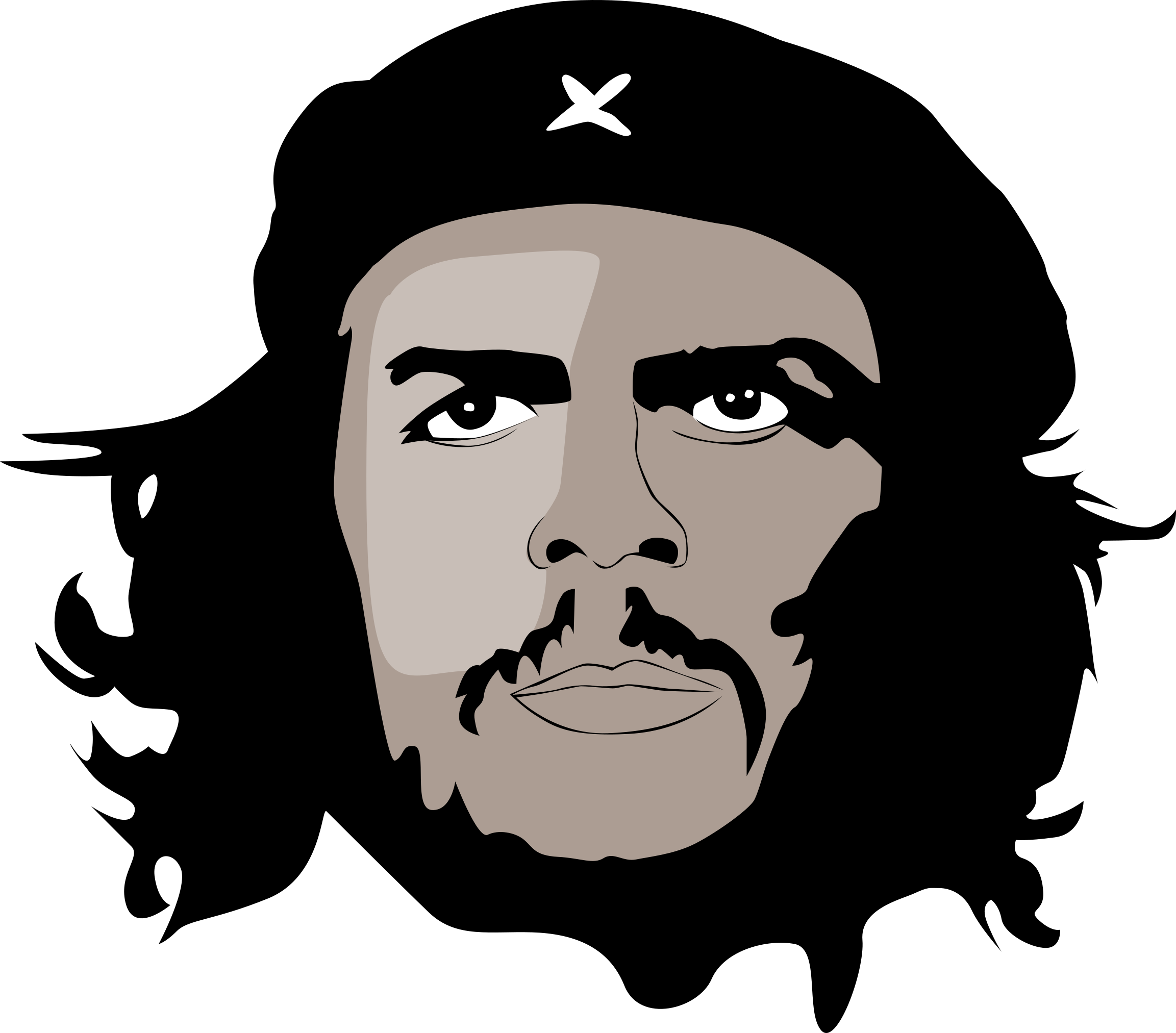 Ernesto Che Guevara Para Dibujar (2305x2025), Png Download