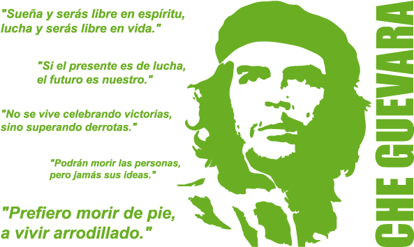 Pensamientos, Discursos Y Frases De Che Guevara - Che Guevara Stencil (600x600), Png Download