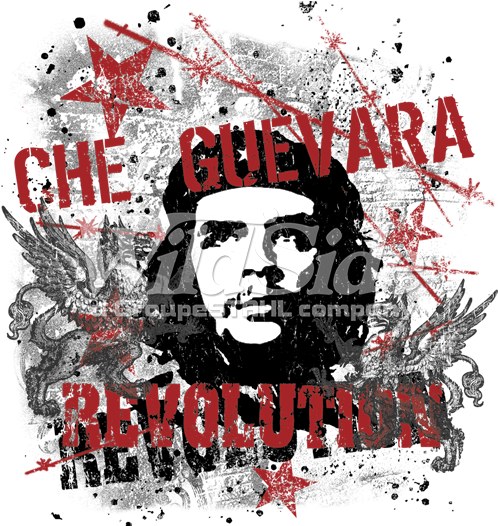Che Guevara - Revolution -gothic - T Shirts Che Guevara (525x525), Png Download