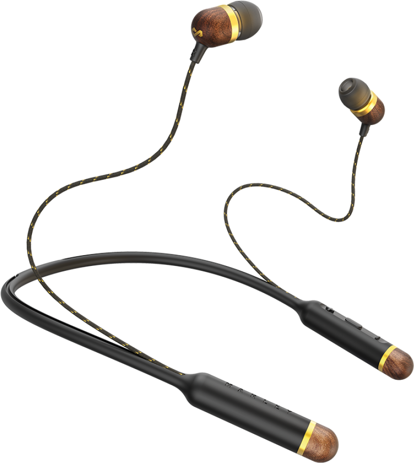 Smile Jamaica - Brass - Bob Marley Wireless Earbuds (1100x1100), Png Download