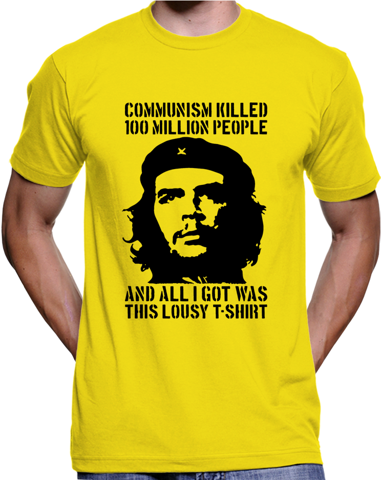 Anti Communist Che Guevara T-shirt / Hoodie - Free Tommy Robinson T Shirt (936x936), Png Download