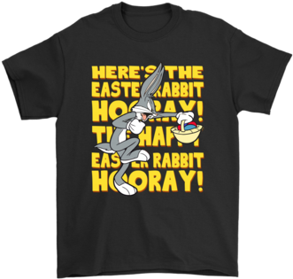 Here's The Happy Easter Rabbit Hooray Bugs Bunny Shirts - Light Fires And Make Beer Disappear (394x394), Png Download