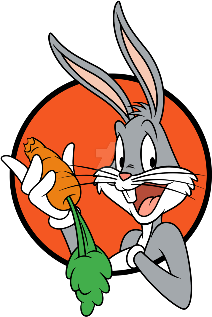 Picture Library Download Carrot Clipart Bugs Bunny - Bugs Bunny Png (735x1087), Png Download