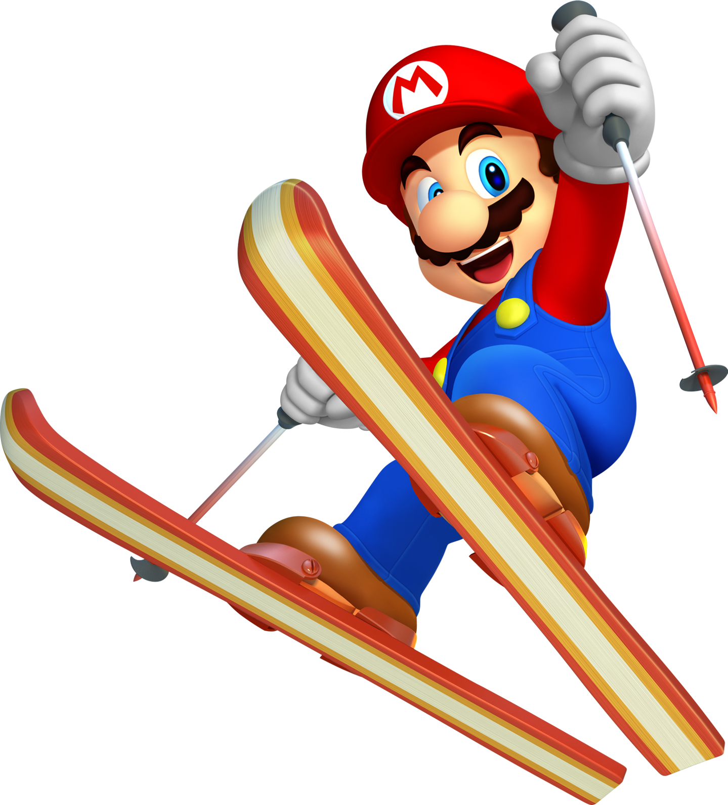 Heroes - Mario & Sonic At The Olympic Winter Games Mario (1439x1592), Png Download