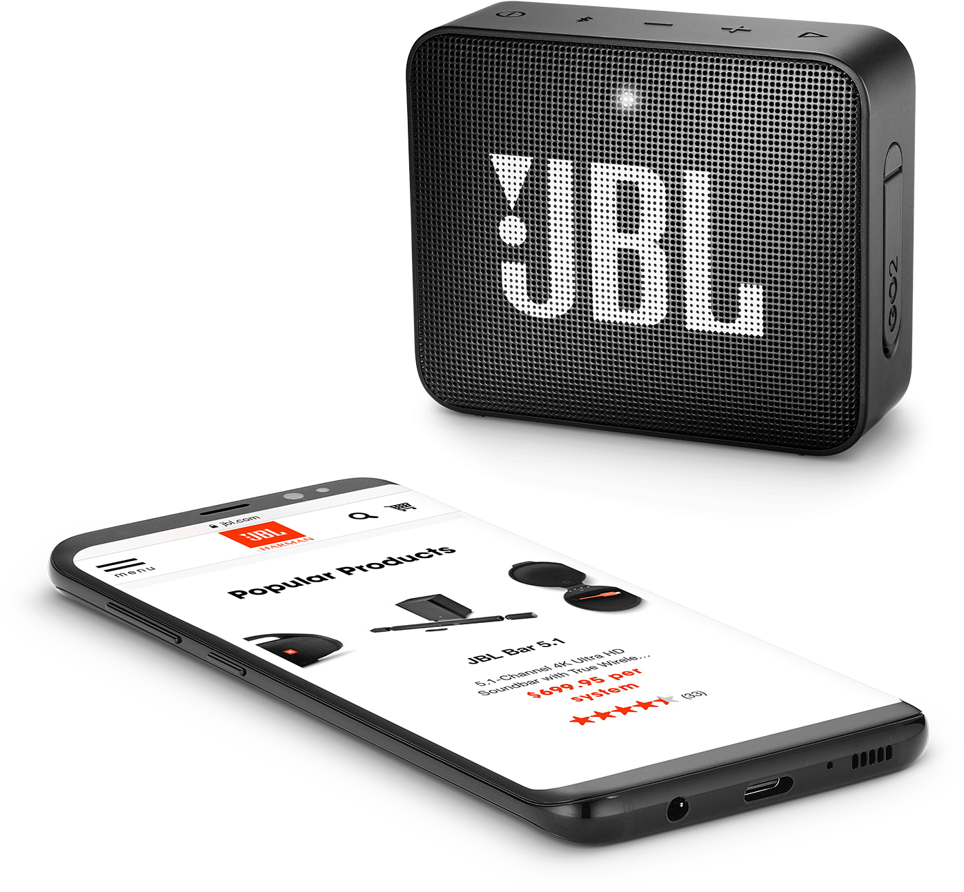 Jbl Go - Jbl Go 2 Png (1605x1605), Png Download
