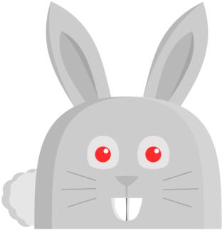 Domestic Rabbit Hare Bear Easter Bunny - Rabbit (481x340), Png Download
