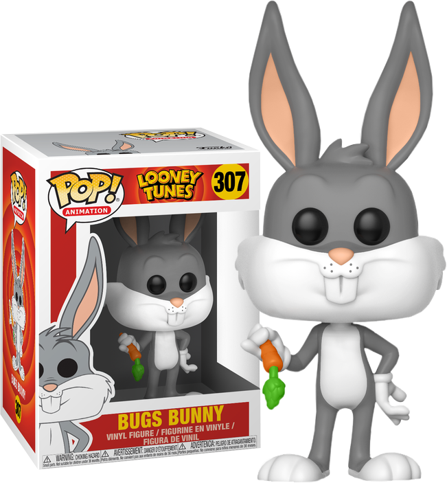 Bugs Bunny Pop Vinyl Figure - Bugs Bunny Funko Pop (651x703), Png Download