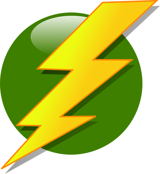 Download The Flash Symbol Lightning Bolt Clipart Full Size PNG