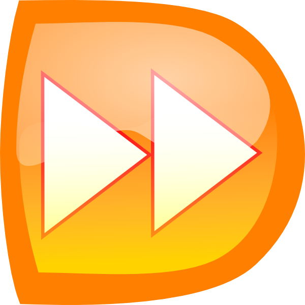 Fast Forward Clip Art (600x600), Png Download