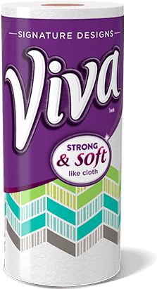 Viva Paper Towels Every Day Designs Product Image - Viva Paper Towels (333x412), Png Download