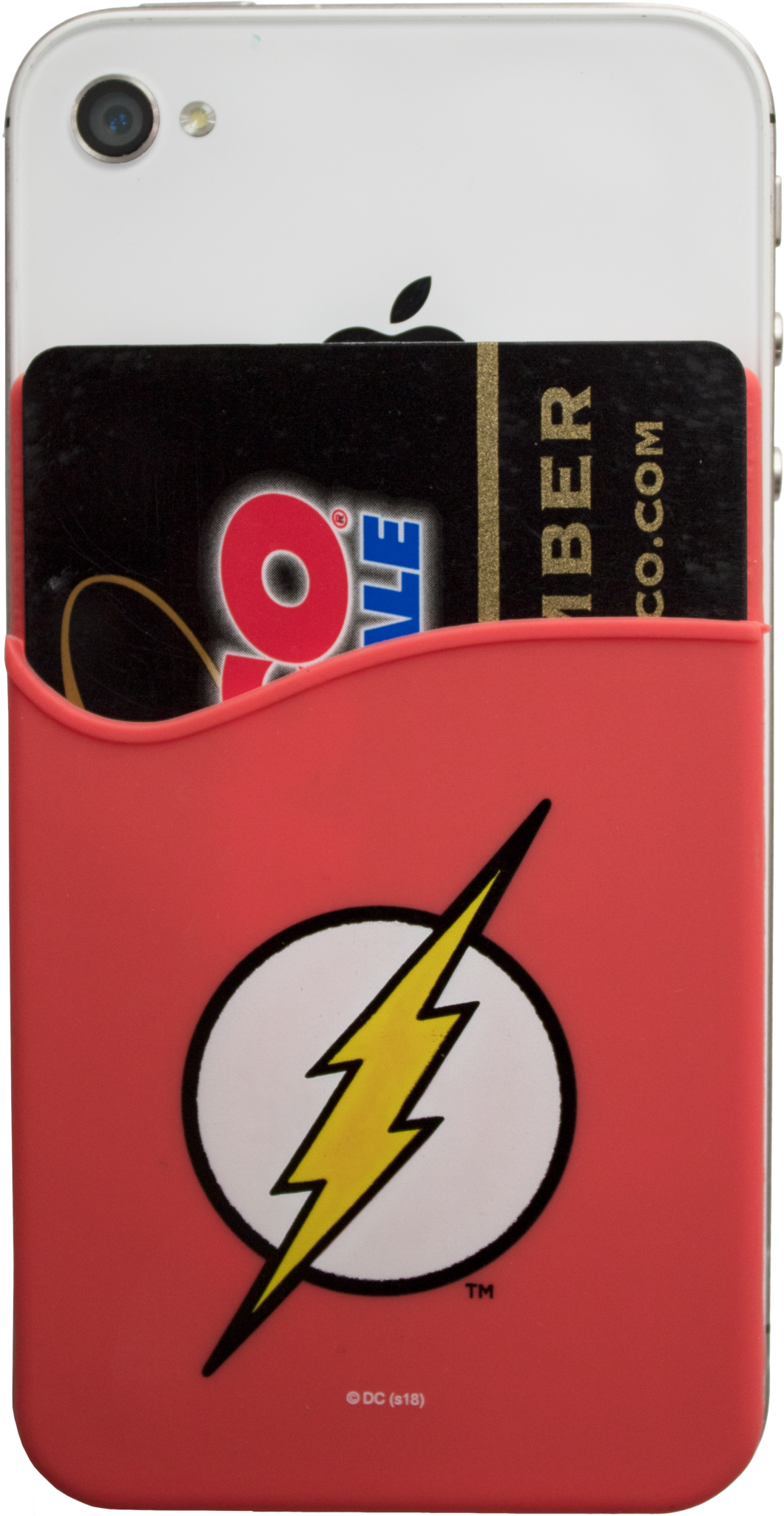 The Flash Logo Smartphone Card Holder - Flash (2048x2048), Png Download