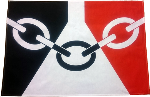 Black Country Tea Towel - Black Country Flag Racist (500x500), Png Download