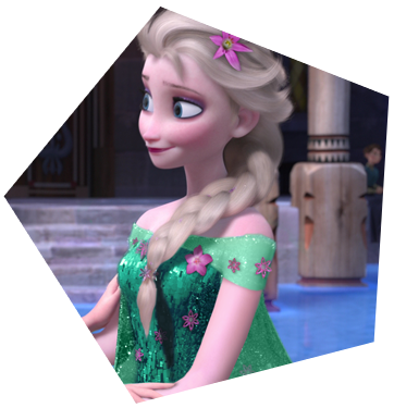 Elsa And Olaf Frozen Fever - Anna And Elsa Frozen Epilogue (362x375), Png Download