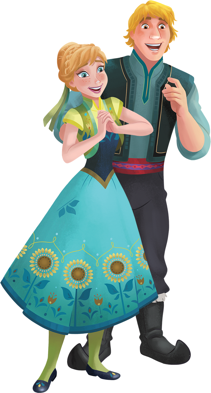 Download Fever Disney Anna And Kristoff Full Size Png Image Pngkit