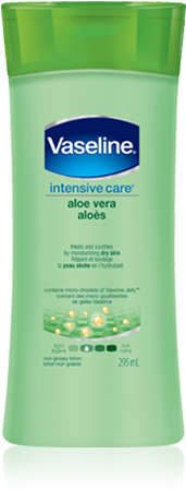 Vaseline® Intensive Care® Aloe Vera Lotion - Vaseline Cream Aloe Vera (400x470), Png Download